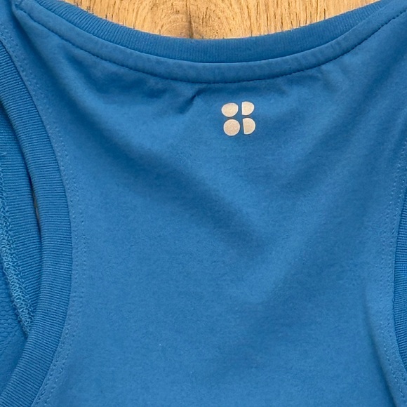 Sweaty Betty | Athlete Seamless Workout Tank | Tidal Blue | Small | NWT - Picture 4 of 6